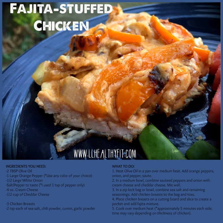 Fajita-Stuffed Chicken